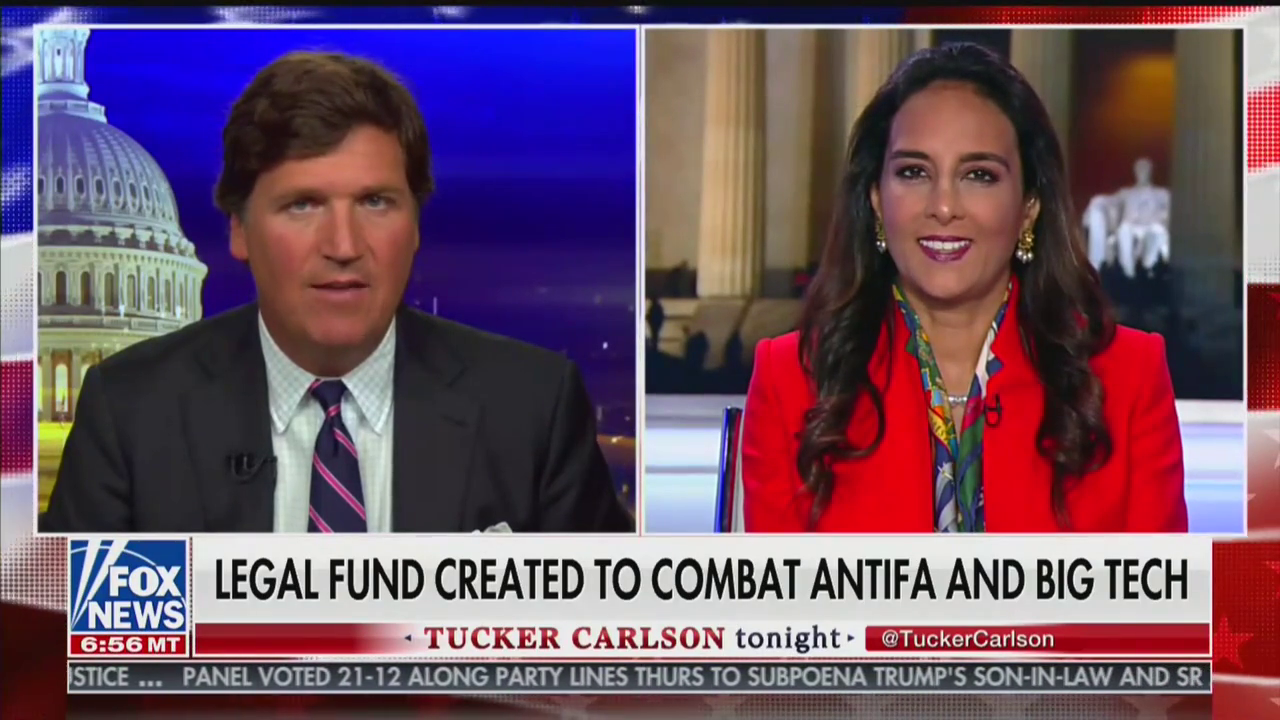 Harmeet Dhillon Discusses Center for The American Liberty on Tucker Carlson Tonight