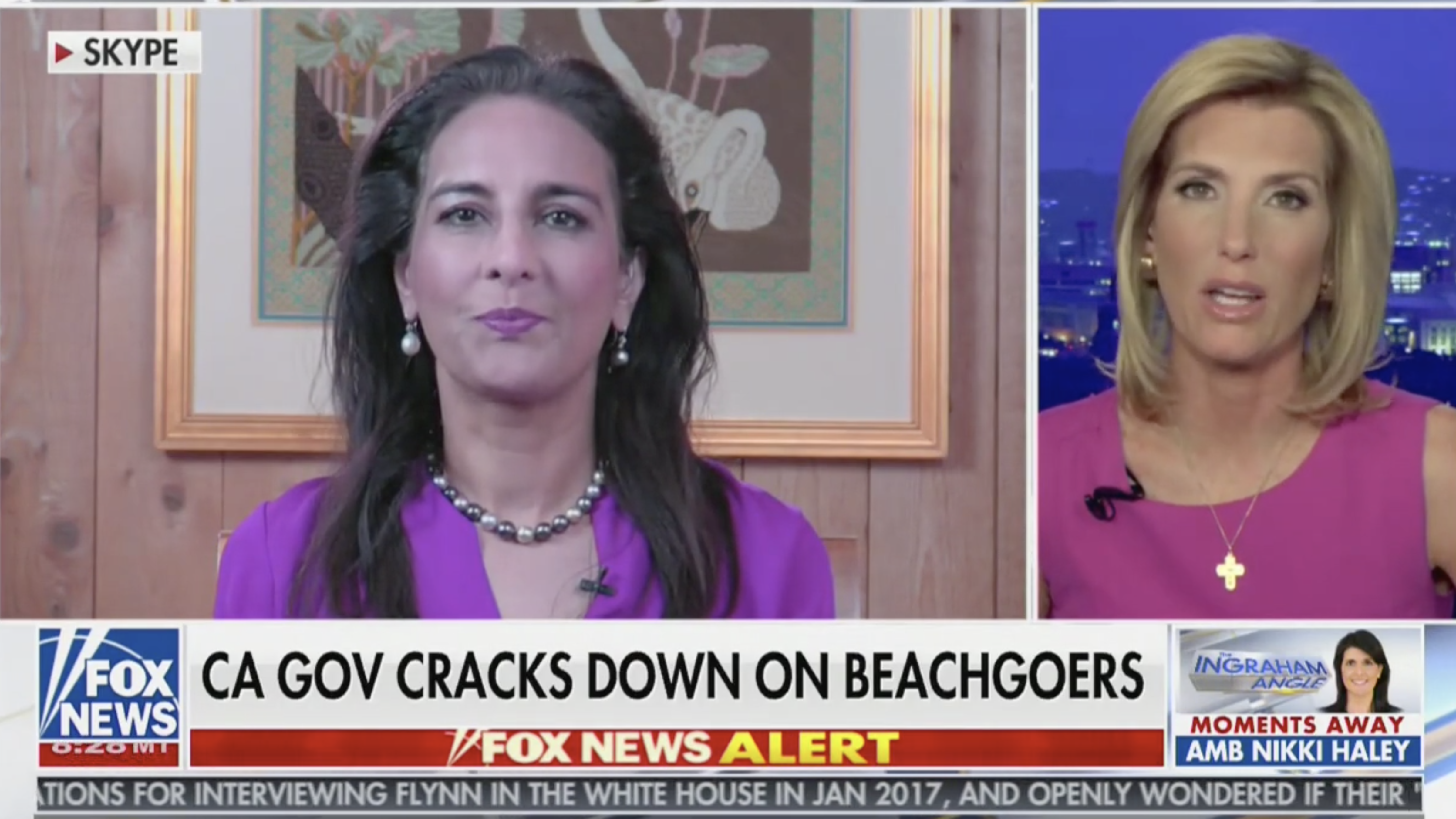 Harmeet Dhillon Joined the Ingraham Angle to Discuss Gov. Newsom’s Illegal Closing of Beaches