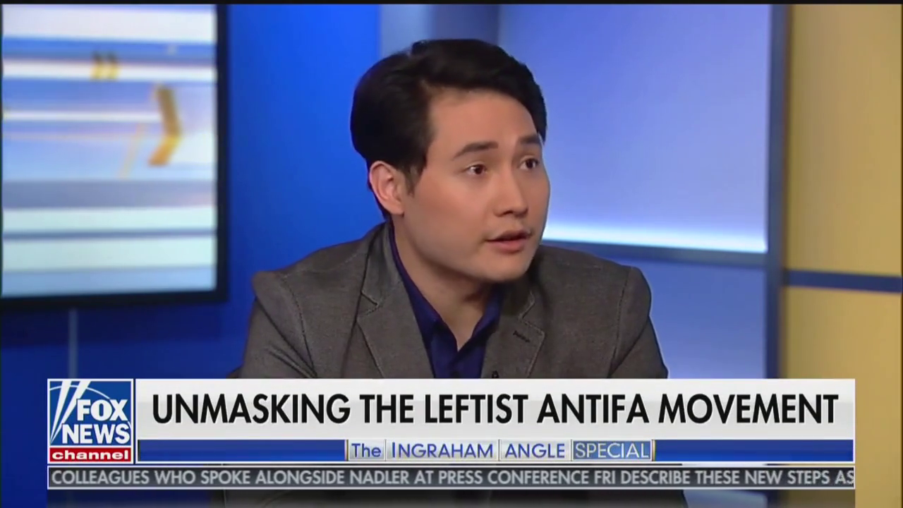 Andy Ngo Appears on FNC’s ‘The Ingraham Angle’ To Discuss the Radical Left and Antifa
