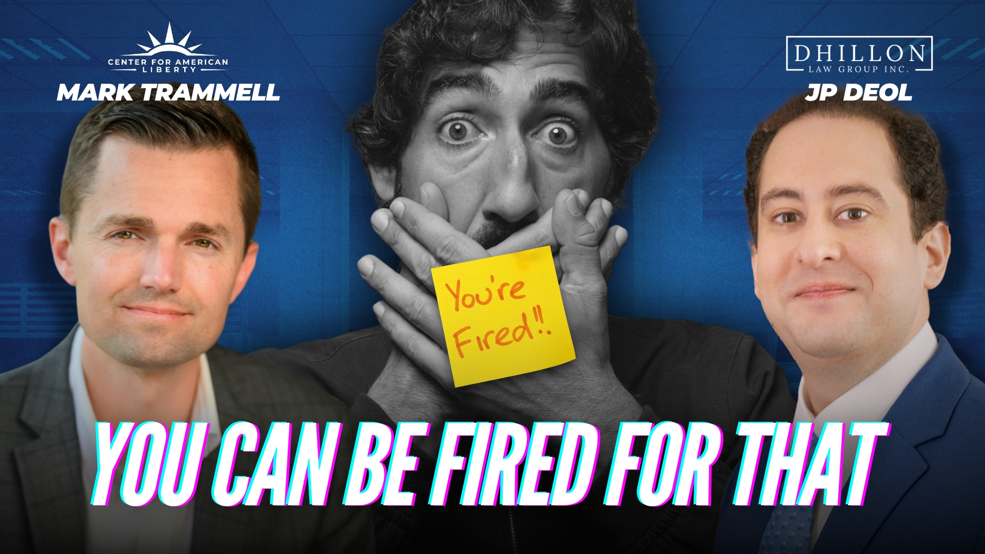 You Can Be Fired for That—JP Deol and Mark Trammell Discuss Jimmy Kimmel’s Suspension and the First Amendment