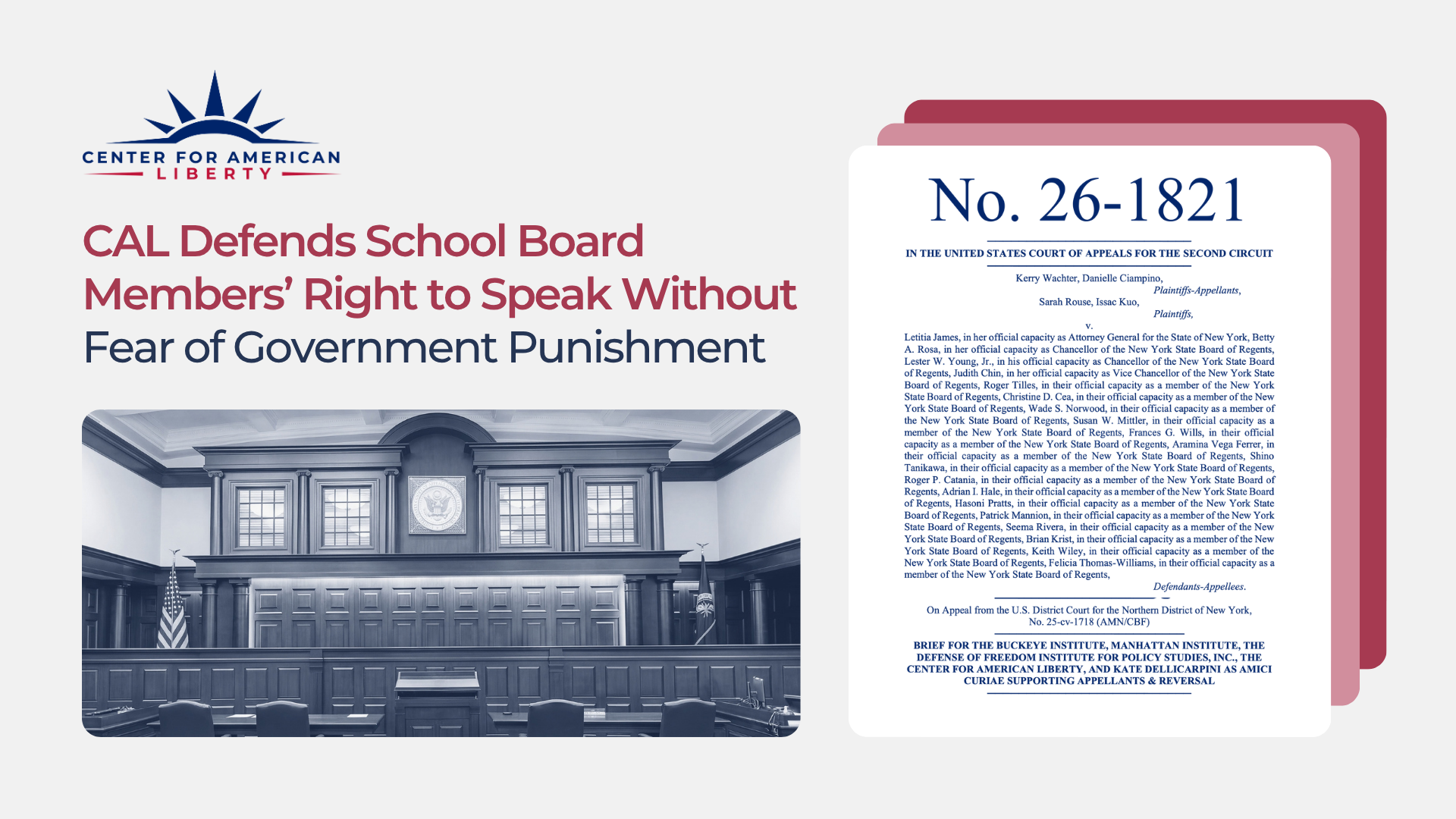 CAL Defends School Board Members’ Right to Speak Without Fear of Government Punishment